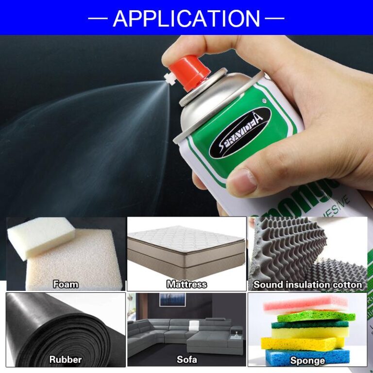 Wallpaper Spray Adhesive SPRAYIDEA Aerosol Glue Factory