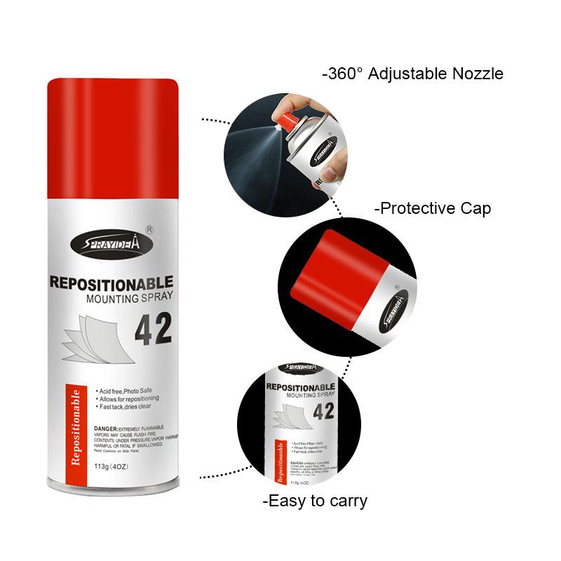 Foam Spray Adhesive - SPRAYIDEA Aerosol Glue Manufacturer