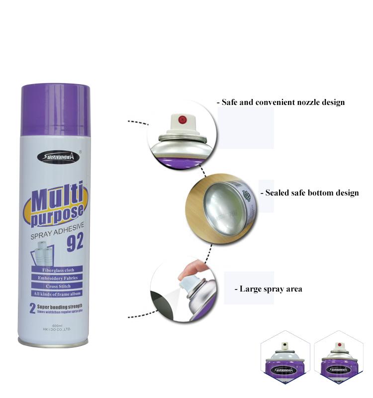 Repositionable Spray Adhesive - SPRAYIDEA Aerosol Glue Factory