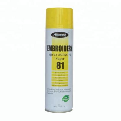 Sprayidea 81 El mejor adhesivo en aerosol para bordado para bordado a máquina