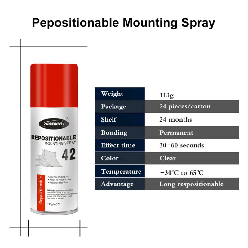 Repositionable Spray Adhesive