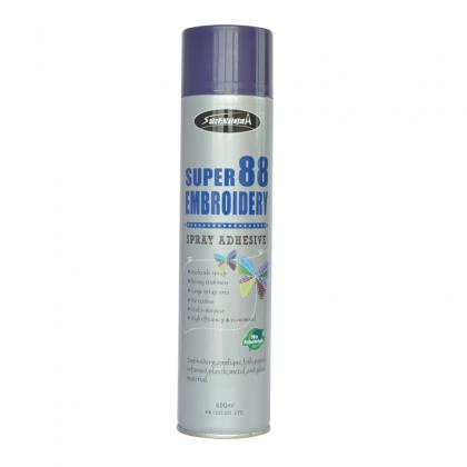 SUPER 88 Spray Adhesive for Fabric & Temporary Embroidery