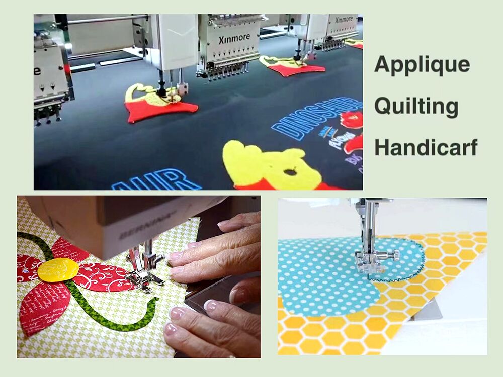 application of Embroidery spray adhesive
