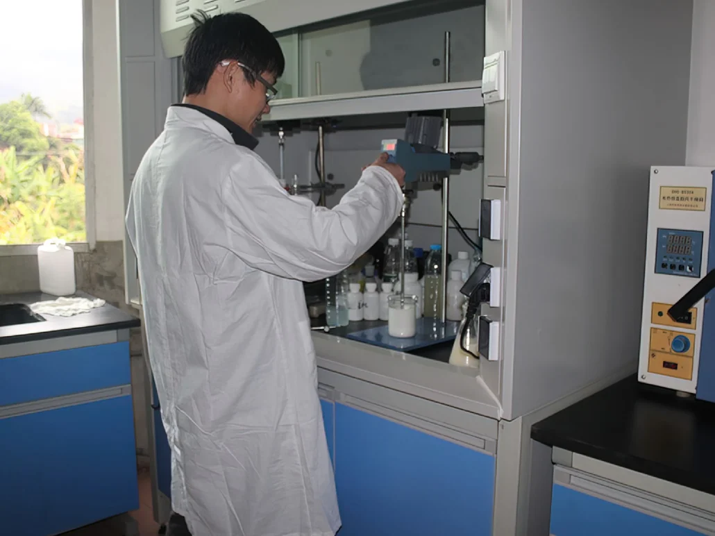 In-house testing laboratory