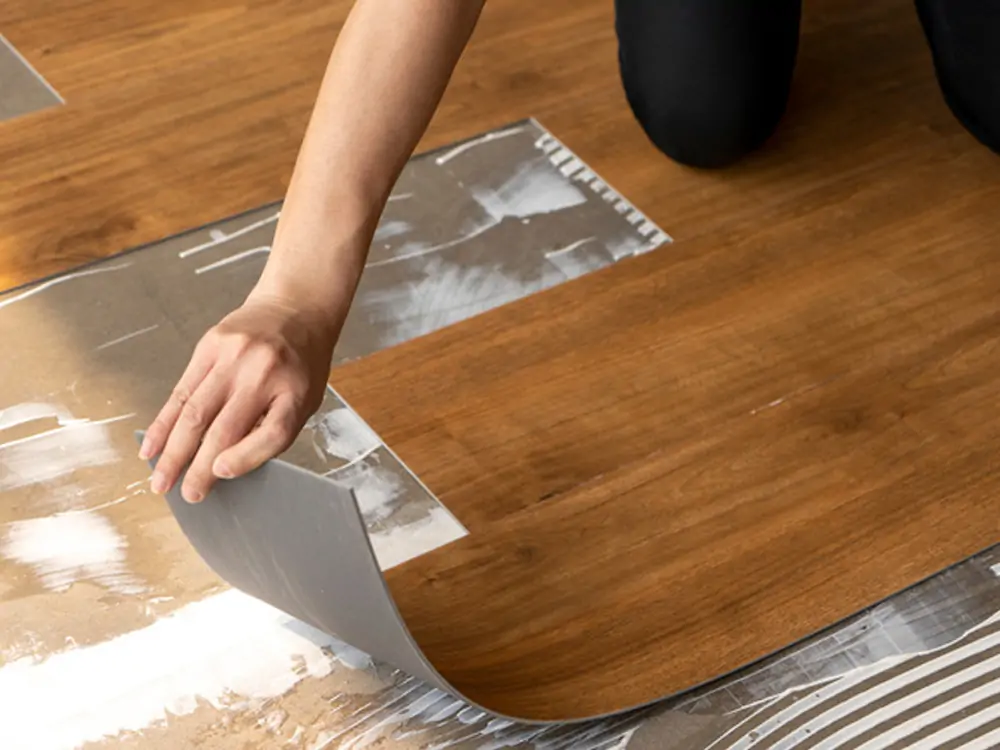 how to install vinyl flooring