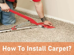 how to install carpet