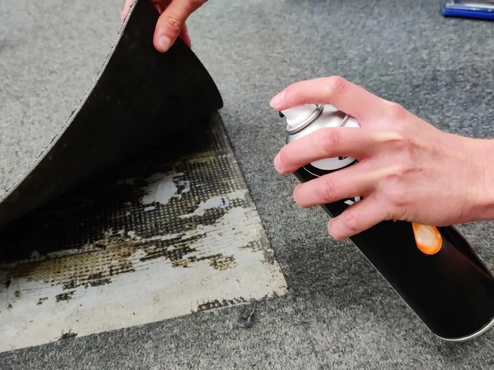 benefits of carpet spray adhesive Quick Drying