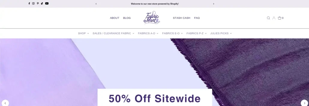 Fabric Mart-Stoffe